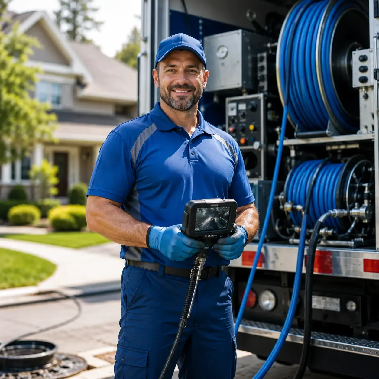 Local outdoor drain cleaning specialists in Dola, OH